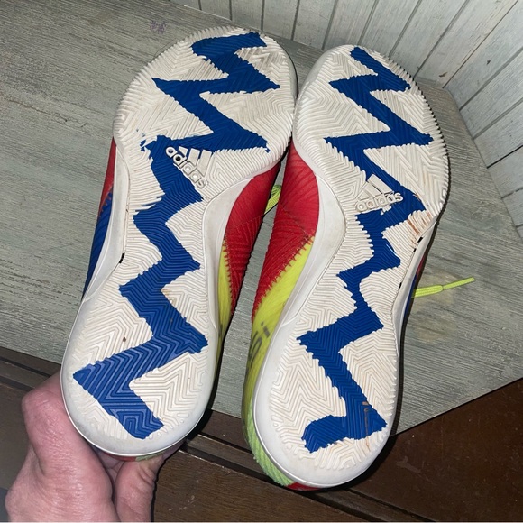 Adidas Messi Soft Soccer Sock Shoes with attached tongue Great Shape 5 - Picture 8 of 9